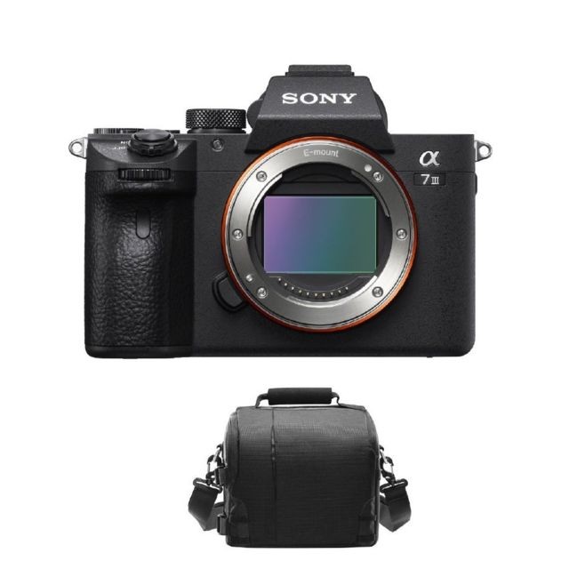 Sony - SONY A7 III Body + camera Bag - Reflex Grand Public