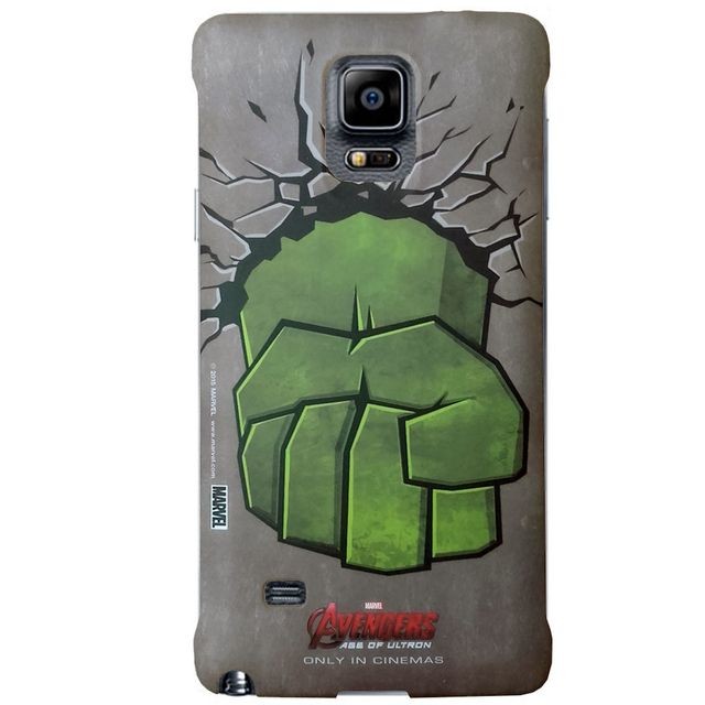 Coque, étui smartphone Marvel Comics Coque Marvel The Avengers Hulk pour Samsung Galaxy Note 4