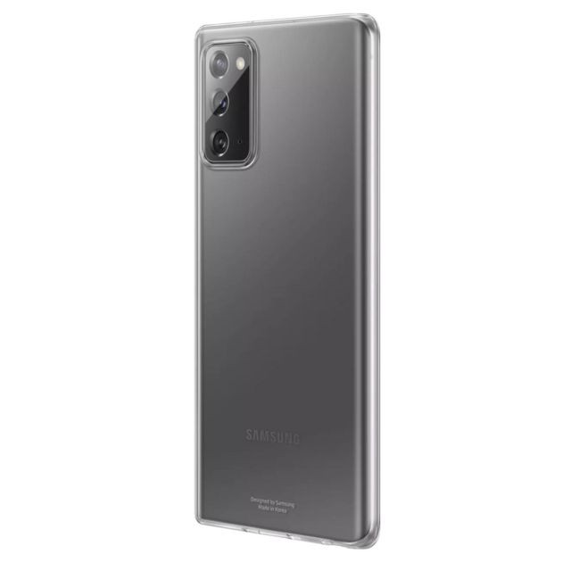 Samsung - Coque transparente renforcée pour Galaxy Note20 - Blanc Samsung  - Coques Smartphones Coque, étui smartphone