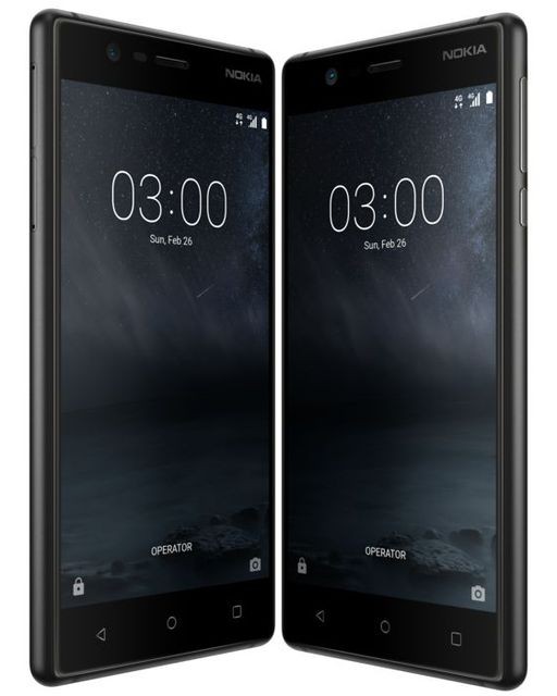 Smartphone Android Nokia NOKIA-3-NOIR