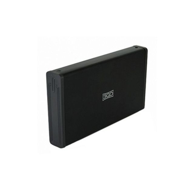 3Go - Boîtier Externe 3,5"" USB 3GO AAACET0192 HDD35BK312 - Disque Dur externe