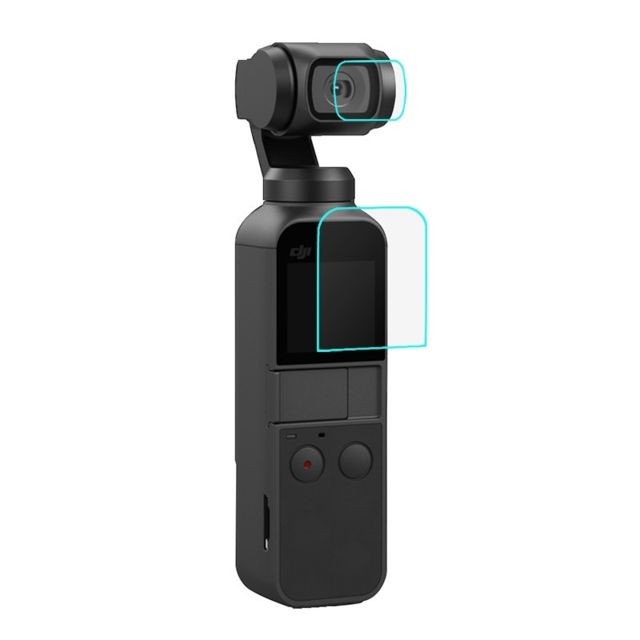 Wewoo - Film protecteur de lentille en verre trempé HD + écran pour OSMO Pocket Gimbal Wewoo  - Caméra d'action