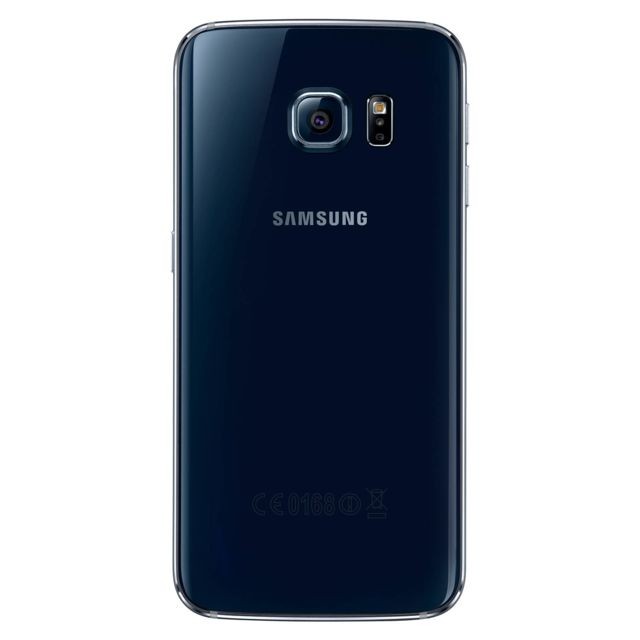 Samsung Cache batterie original Samsung pour Galaxy S6 Edge - Noir