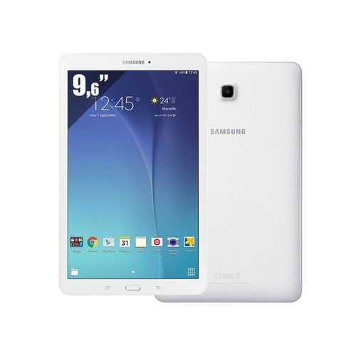 Tablette Windows Samsung Galaxy Tab E 9,6'' - 8 Go - 3G - Blanc