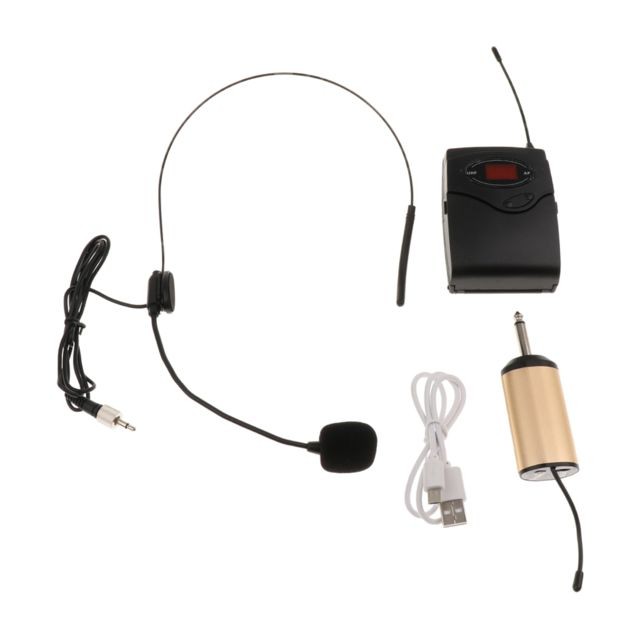 marque generique - micro plug u0026 play micro set micro casque - Micros studio
