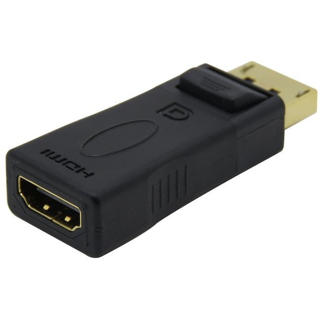 Cabling - CABLING  Adaptateur Displayport vers HDMI avec retransmission audio | Connecteur DP pour prise HDMI | Idéal pour les produits Apple / Ordinateur etc. | Full HD (1080p) Cabling  - Accessoires et consommables