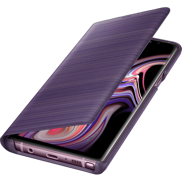 Coque, étui smartphone LED View cover Galaxy Note9 - Violet