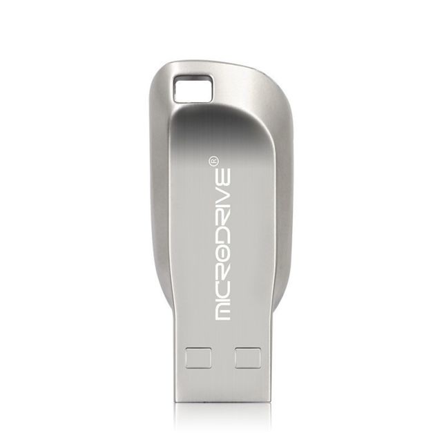 Wewoo - Clé USB MicroDrive 8 Go USB 2.0 Creative Rotate Metal U Disk Gris Wewoo  - Clé USB