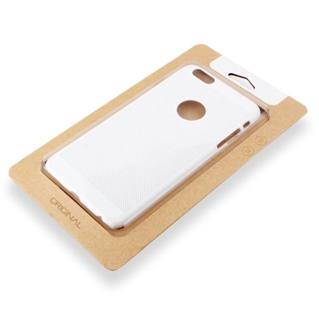 Wewoo 50 PCS de haute qualité affaire de téléphone portable Kraft Paper Box pour iPhone 5.5 pouces Taille disponible 164mm x 89mm x 7mm Or