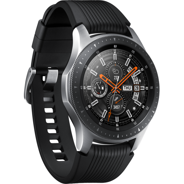 Samsung - Galaxy Watch - 46 mm - Gris Acier - Objets connectés reconditionnés