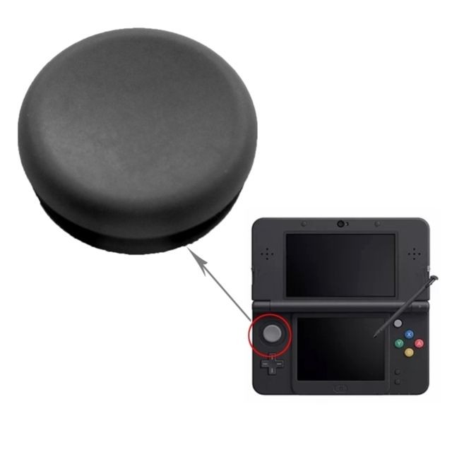 Wewoo - Pour New 3DS Noir Capuchon de manette de contrôleur analogique Cap 3D Joystick Wewoo   - Pack accessoires 3DS Wewoo