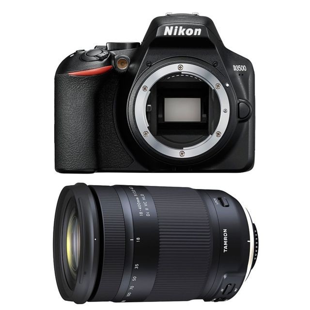 Nikon - PACK NIKON D3500 + TAMRON 18-400 VC Nikon  - Nikon