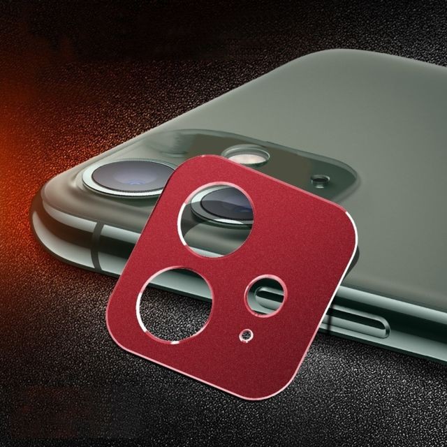 Wewoo - Film de verre trempé Couvercle de bague de protection d'objectif de caméra arrière pour iPhone 11 rouge Wewoo  - Protection écran tablette