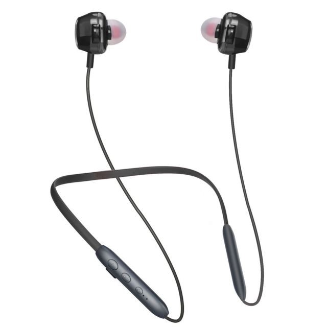Generic - Bluetooth 5.0 stéréo écouteurs sans fil cou Casque Hanging Sport casque Generic  - Casque