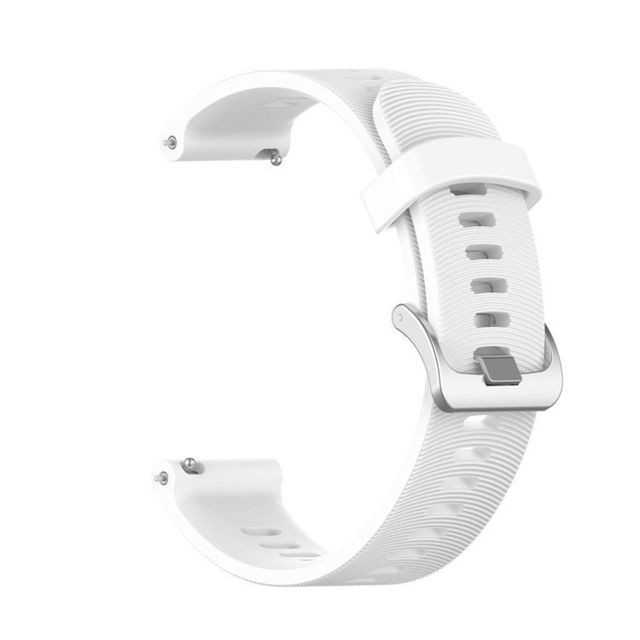 Generic - Bracelet de remplacement compatible pour Garmin Forerunner 245/245M Breathing Surface Blanc Generic  - Montre connectée