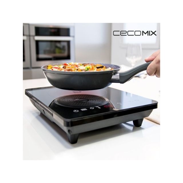 Table de cuisson Cecomix Plaque à Induction Portable Cecomix Full Crystal 8001
