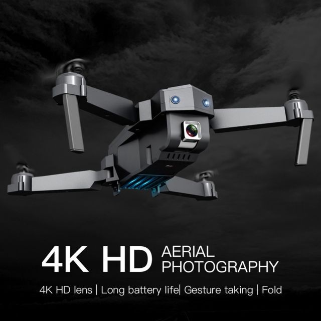 Generic SG107 Drone 4K avec caméra Quadricoptère pliable à positionnement de flux optique WiFi FPV