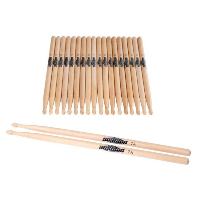 Xdrum - XDrum 7A Wood Tip Baguettes 10 paires - Xdrum