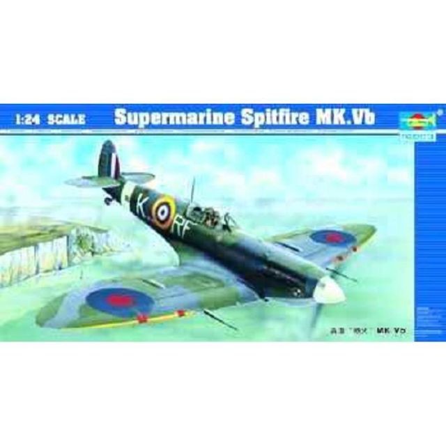 Trumpeter - Maquette Avion Supermarine Spitfire Mk.vb Trumpeter  - Avions Trumpeter