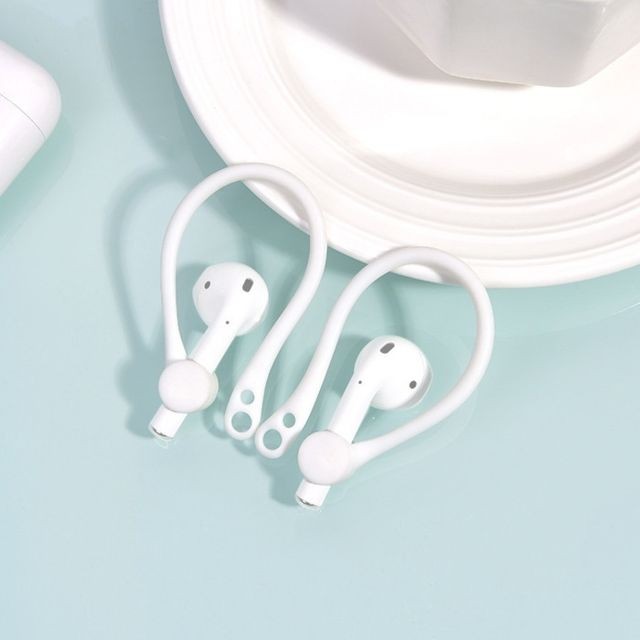 Wewoo - Casque d'écoute sans fil anti-perte pour Apple AirPods 1/2 Blanc - Ecouteurs intra-auriculaires Wewoo