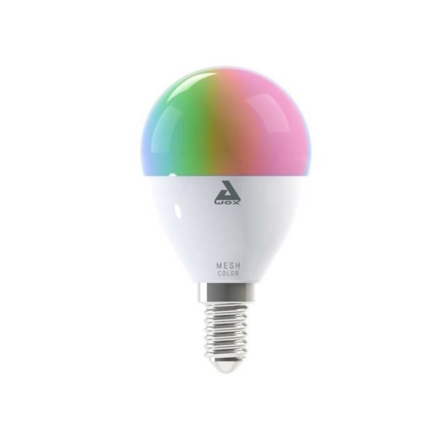Ampoules LED Awox AWOX SMARTKIT Ampoule LED E14 connectée RGB 40 W blanc avec télécommande