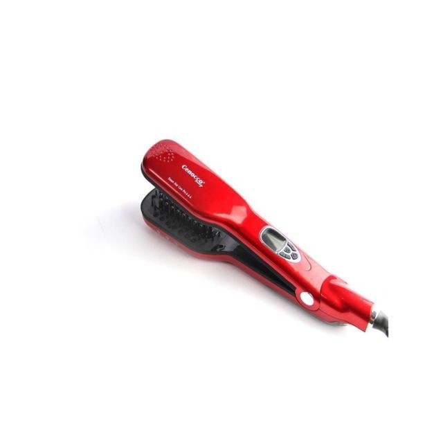 Brosses soufflantes Cenocco Brosse lissante vapeur Steambrush rouge Cenocco  CC9014-RED