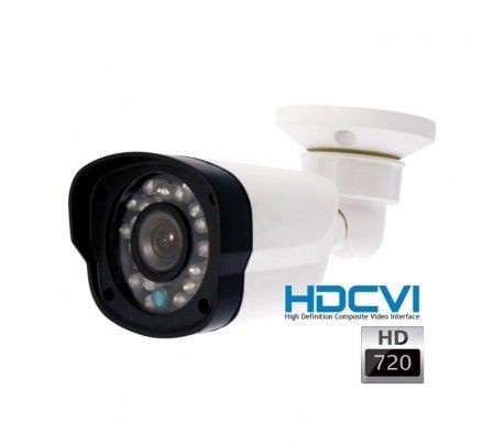 Caméra de surveillance connectée Dahua Caméra de surveillance HDCVI 720P extérieure, IR 20m 3,6mm