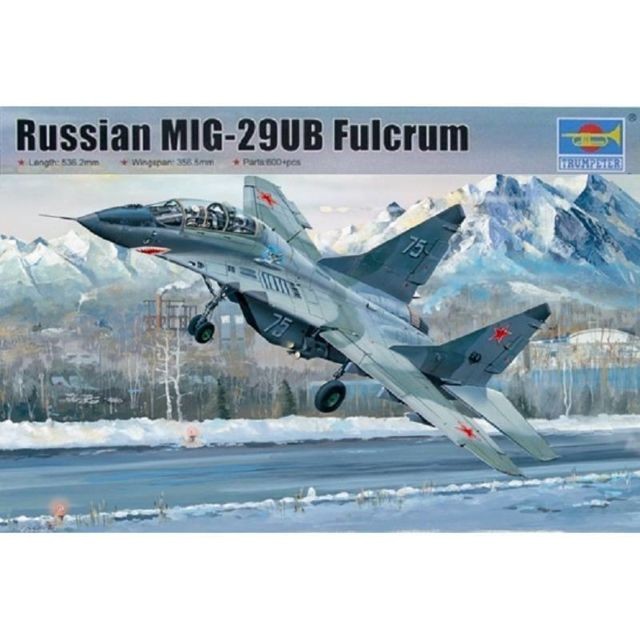 Trumpeter - Maquette Avion Russian Mig-29ub Fulcrum Trumpeter  - Cadeau pour bébé - 1 an Jeux & Jouets