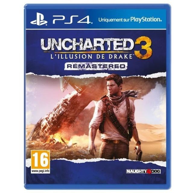 Sony - Uncharted 3 : L'Illusion de Drake - PS4 Sony   - Uncharted