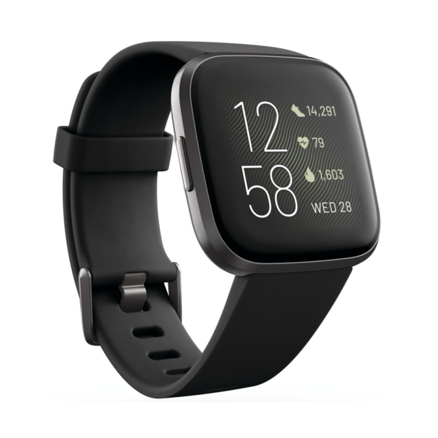 Fitbit - Versa 2 - Noir / Carbone Fitbit  - Occasions Montre et bracelet connectés