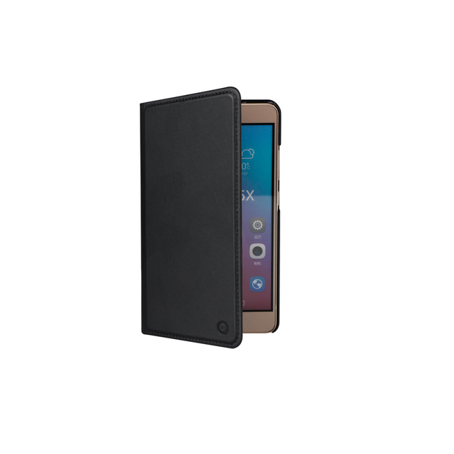 Sacoche, Housse et Sac à dos pour ordinateur portable Muvit Etui Folio Stand Noir pour Huawei Honor 5X