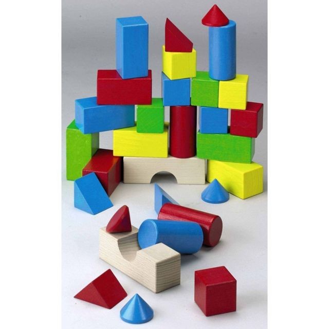Briques et blocs HABA Jeu de blocs de construction colorés 30 pcs 001076