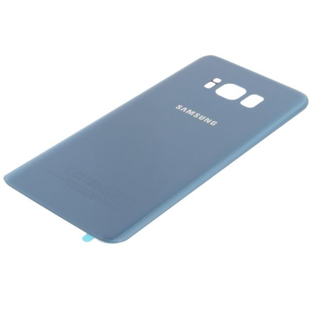 Autres accessoires smartphone Cache Batterie Galaxy S8 Plus Original Samsung Vitre Arrière bleu