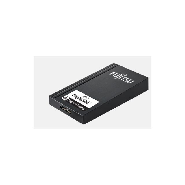 Fujitsu - Fujitsu S26391-F6099-L500 adaptateur graphique USB 3840 x 2160 pixels Noir - Fujitsu