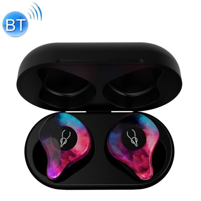 Wewoo - Écouteur stéréo intra-auriculaire SABBAT X12PRO Mini Bluetooth 5.0 avec chargeur, pour iPad, iPhone, Galaxy, Huawei, Xiaomi, LG, HTC et autres téléphones intelligents (Flame) Wewoo  - Ecouteurs intra-auriculaires