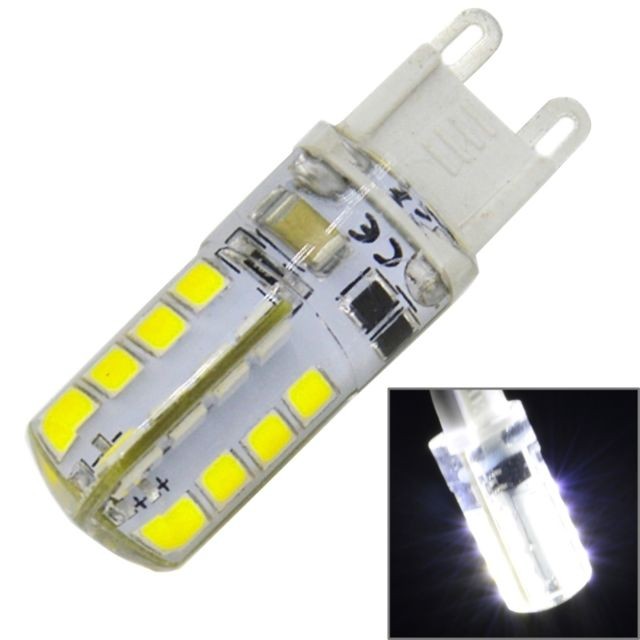 Wewoo - Ampoule G9 3.5W lumière blanche 240LM 32 LED SMD 2835 Silicone de maïs, AC 220V - Ampoule LED G9 Ampoules LED