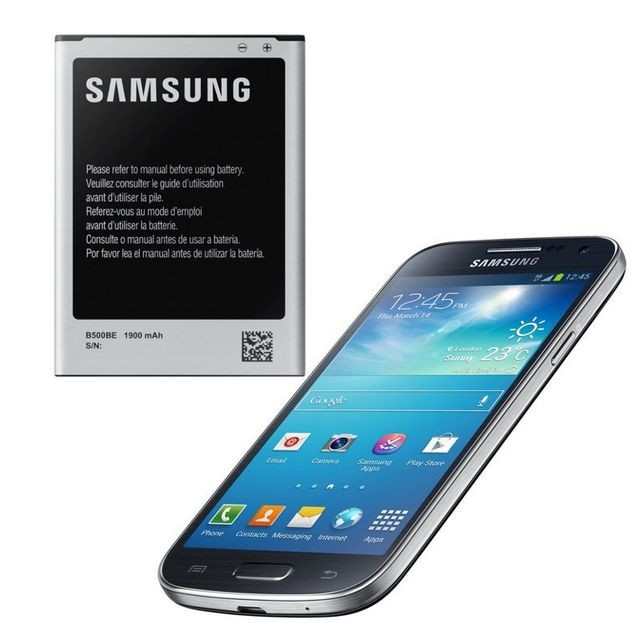 Batterie téléphone Samsung BATTERIE D'ORIGINE POUR SAMSUNG GALAXY S4 MINI GT-I9195 DANS SON EMBALLAGE OFFICIEL - EB-B500BE