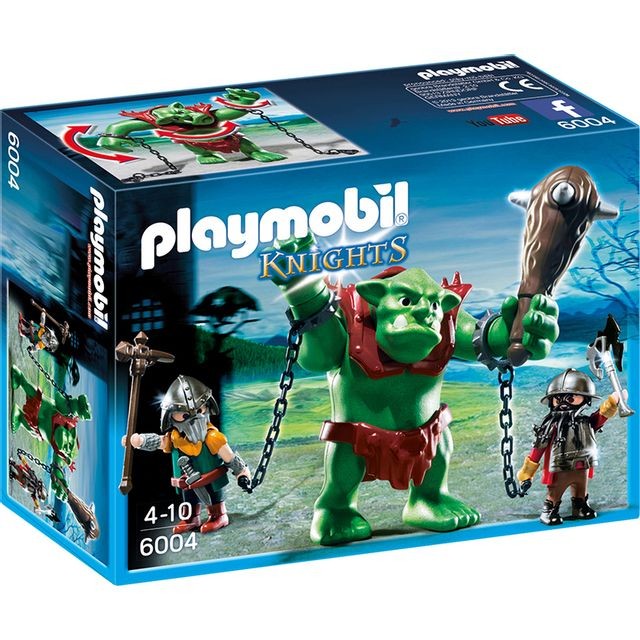 Playmobil Playmobil Soldats nains avec troll - 6004