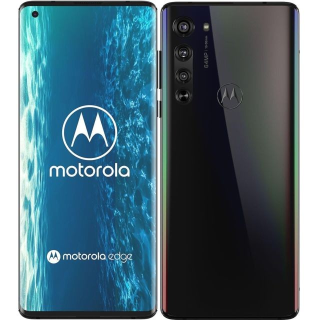 Motorola - Edge - 5G - Noir Motorola   - Motorola Edge Téléphonie