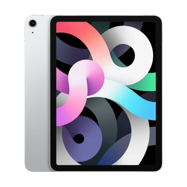 Apple -iPad Air (Gen 4) - 10,9" - Wi-Fi - 64 Go - Argent Apple  - Black friday tablette Tablette tactile