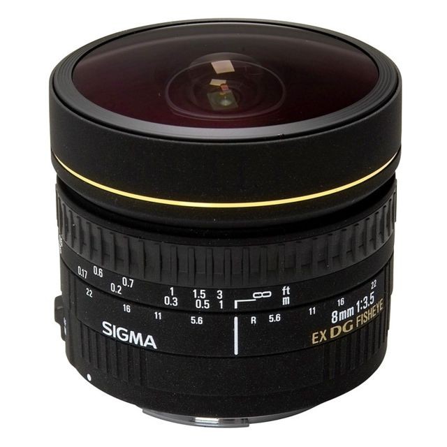 Sigma - SIGMA Objectif 8 mm f/3,5 FishEye DG EX Nikon - Sigma