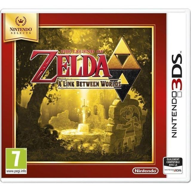Jeux 3DS Nintendo The Legend of Zelda A Link Between Worlds - 3DS