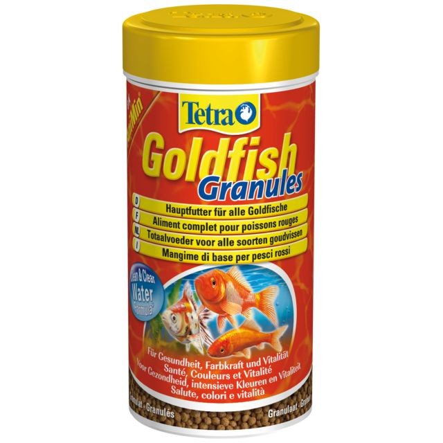 Alimentation pour poisson Tetra Aliment complet Tetra goldfish granulés 500 ml.