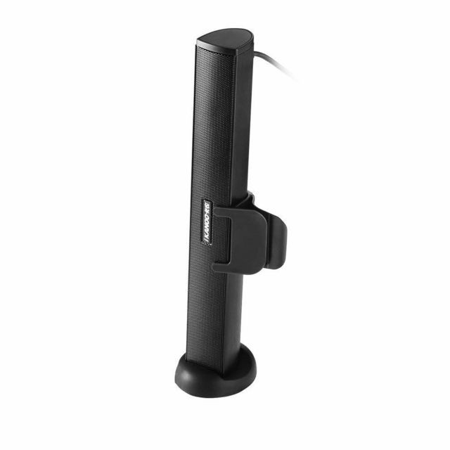 Cabling - CABLING® Enceinte USB PC Stéréo Haut-Parleur Portable Mini Barre Clipsable - Compatible avec PC Windows et iOS Mac - Port USB - Amplis de puissance