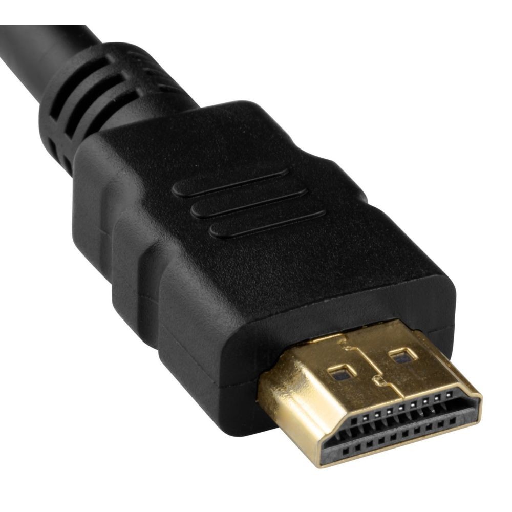 Cabling CABLING Cable HDMI 20M pour Freebox Revolution - blindé noir - connecteur OR haute qualité