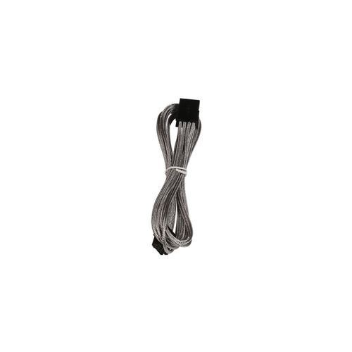 Bitfenix - Câble rallonge Alchemy 8-Pin EPS12V - 45 cm - gaines Argent/Noir - Bitfenix