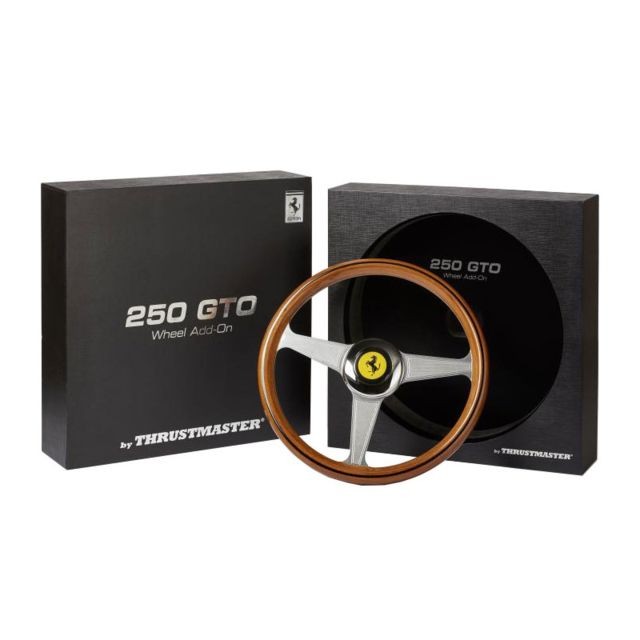 Thrustmaster - Volant Ferrari 250 GTO Wheel Add-On - Tout le matériel pour la simulation de courses automobiles Périphériques, réseaux et wifi
