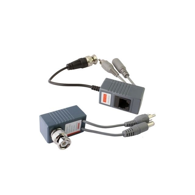 Wewoo - CCTV Vidéo / Audio / Balun Power Transceiver Cable Wewoo  - Sécurité connectée