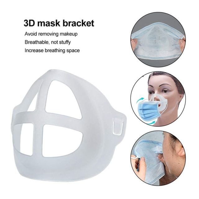 Generic - Support de masque anti-poussière réutilisable unisexe PM2.5 Windproof Haze Pollution Respirato - blanc Generic  - Nos Promotions et Ventes Flash