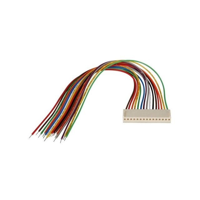 Perel - Connecteur avec cable pour ci - femelle - 15 contacts / 20cm Perel  - Connectique hifi